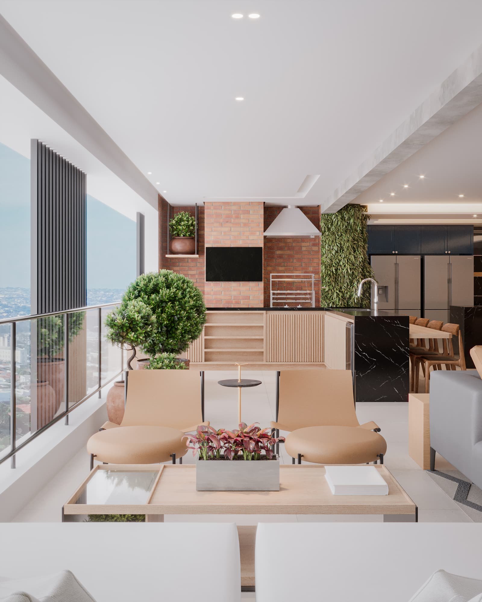 Área Gourmet — Apartamento M|F, Brooklin — ML Arquitetos Associados